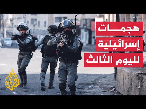 فلسطين.. مواجهات بين شبان وقوات الاحتلال في أحياء مخيم شعفاط