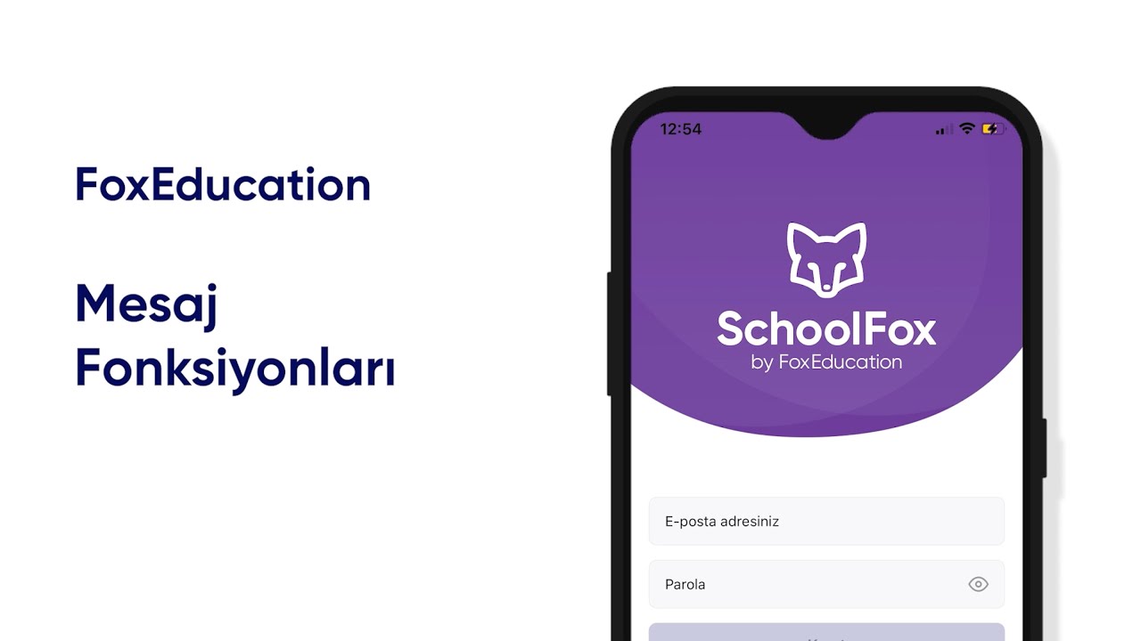 SchoolFox/KidsFox/TeamFox'tan öğretmenler ve eğitimciler için mesajlaşma