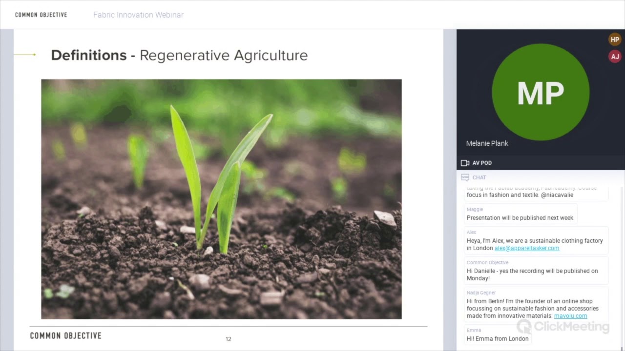 Fabric Innovation Masterclass by Common Objective YouTube