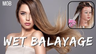 Effortless Wet Balayage Tutorial: Master SunKissed Perfection!