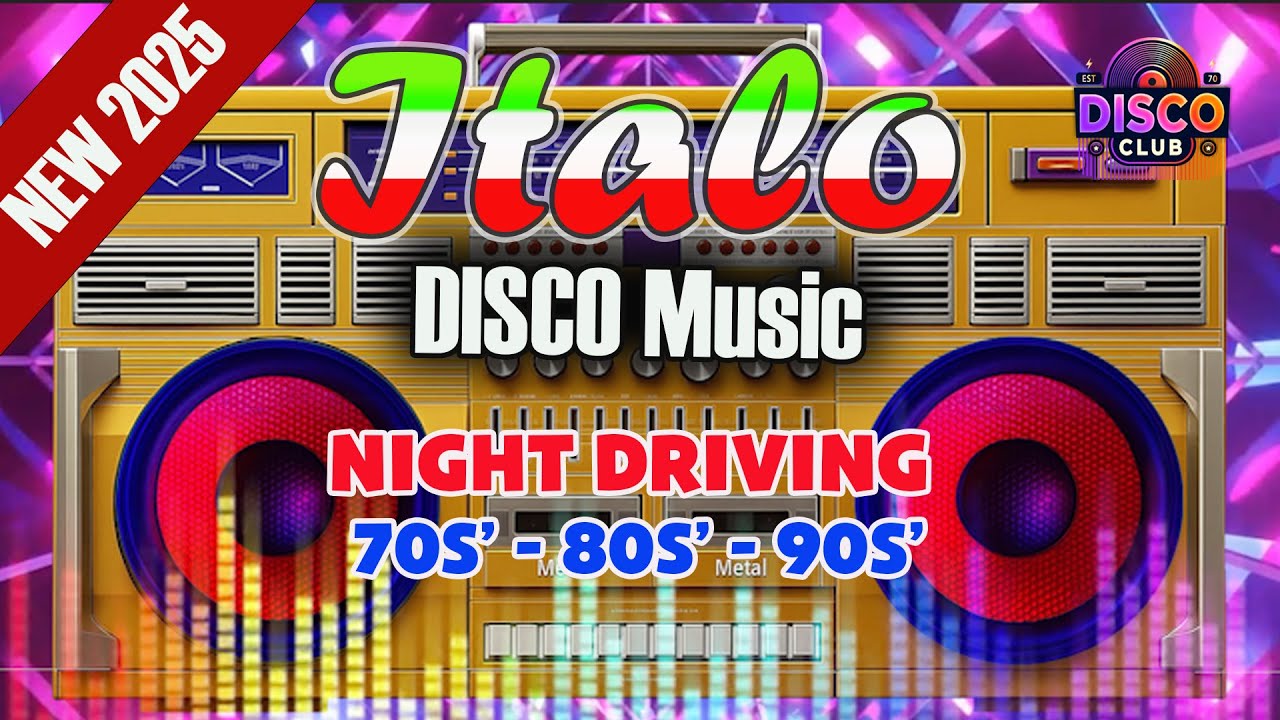 Italo Disco Driving Music 🔥 MIDNIGHT ENGINE – EuroBeat Instrumental ...