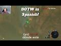 Playing Breath of the Wild in Spanish pt.1