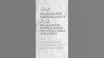 What Is The Best Aspect Ratio for Social Media Videos #VideoEditingTips #SocialMediaVideo #TikTokTip