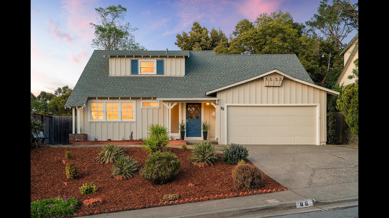 86 Granada Drive, Corte Madera, CA Corte Madera Homes for Sale YouTube