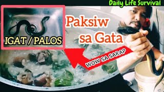 MAGLALAWAY KA SA SARAP NG PAKSIW SA GATA NA IGAT / PALOS