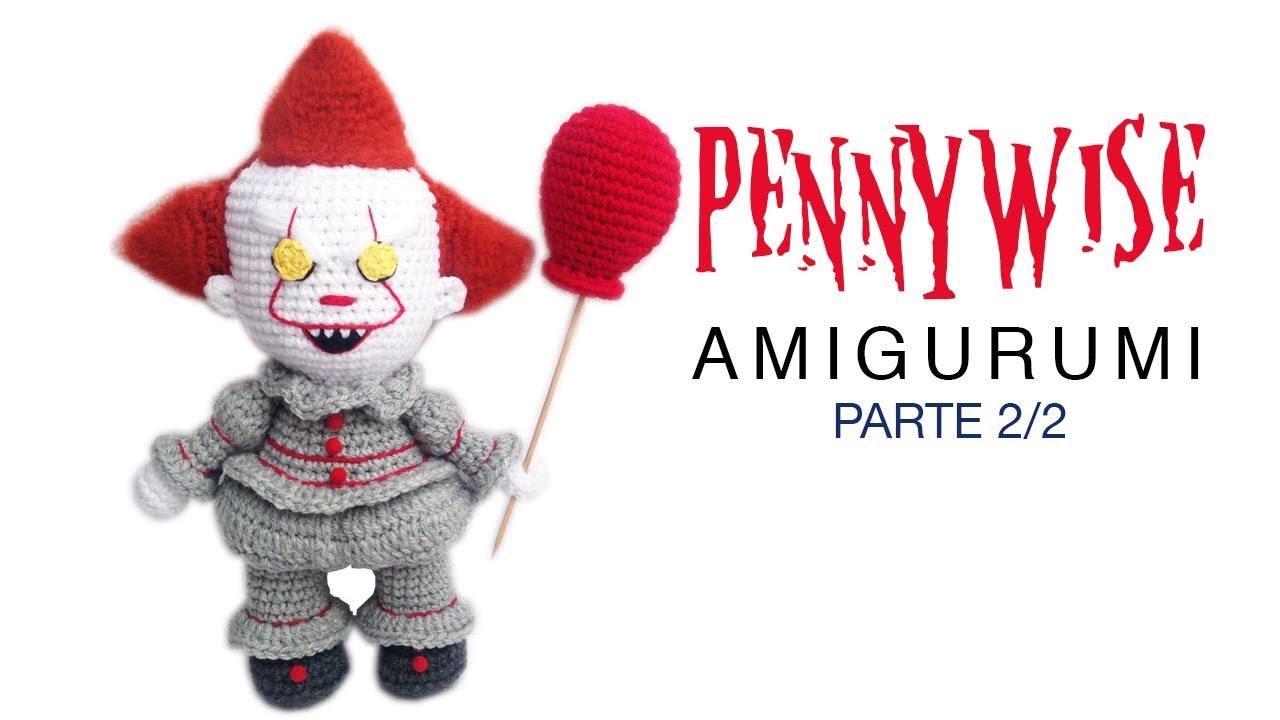 pennywise-parte-2-tutorial-amigurumi-paso-a-paso-youtube