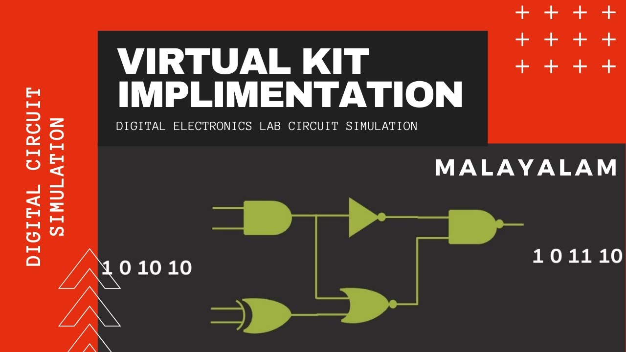 Digital Electronics Lab online simulator Virtual Kit VLect 1