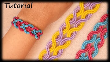 Macrame Bracelet Pattern | Step by Step Tutorial | Making Bracelet At Home
