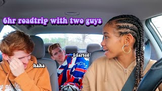 6HR ROADTRIP ACROSS THE COUNTRY WITH TWO GUYS *drive with me*