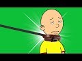 Caillou On A Leash