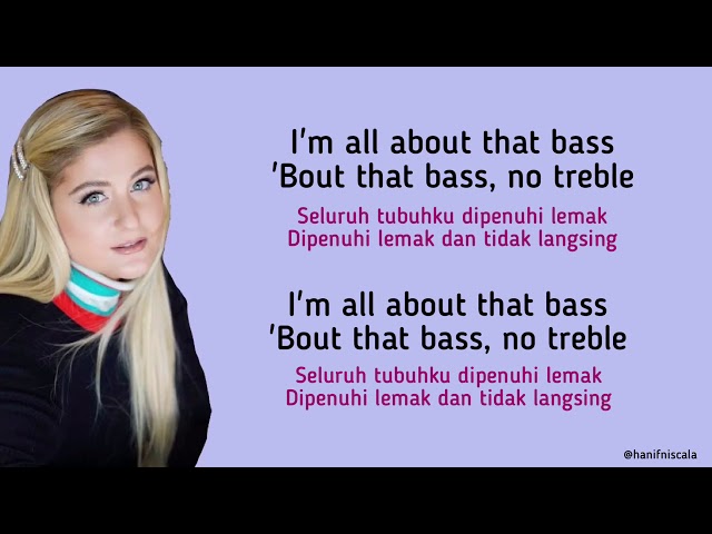 Meghan Trainor - All About That Bass | Lirik Terjemahan class=