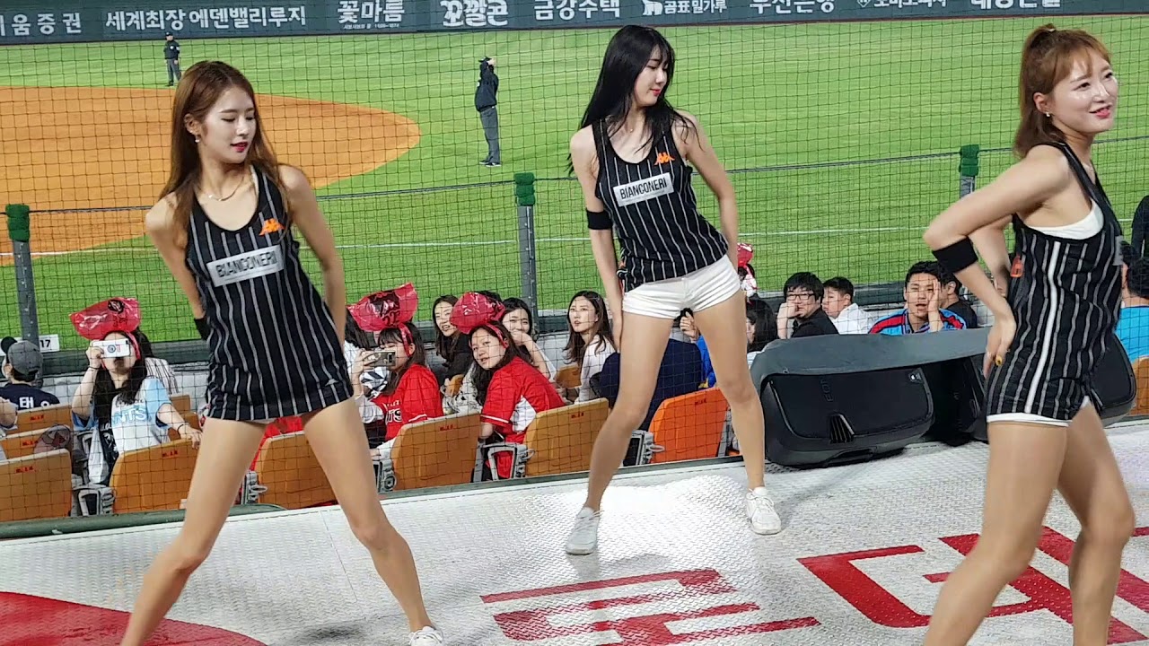 180530 롯데 치어리더 롤러코스터