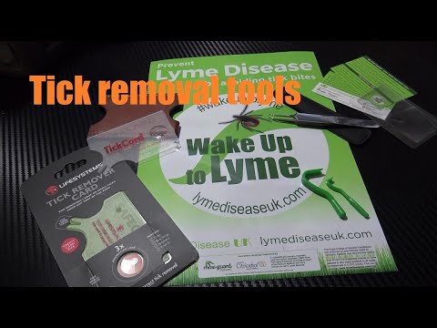 Tick removal tools