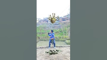 Funny vfx magic trying to crack wall | Kinemaster editing | Youtube funny short | Vfx Karki