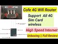 Cofe wifi 4 g router configuration  cofe wi fi 4 g device installation router