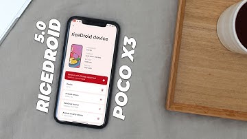 RiceDroid V5.0 Android 12L For POCO X3 | Best Stable Rom For Gamers | Review + Install #ricedroid