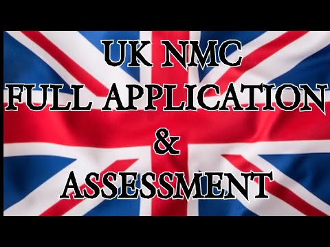 NMC UK FULL APPLICATION & ASSESSMENT PART 3 #9