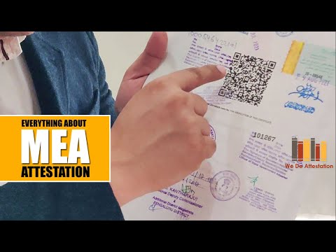 How To Get Mea Attestation | We Do Attestation