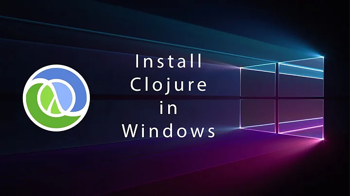 Let's Install Clojure in Windows