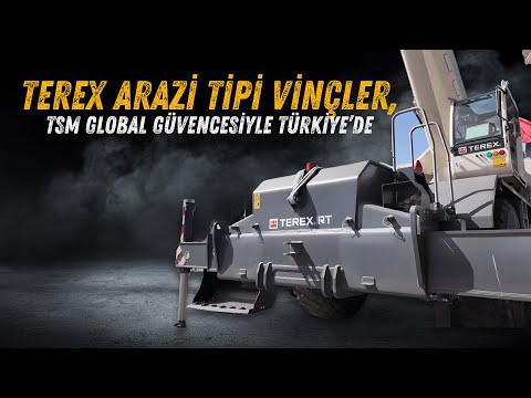 Видео: Terex Arazi Tipi Vinçler,TSM Global güvencesiyle Türkiye’de