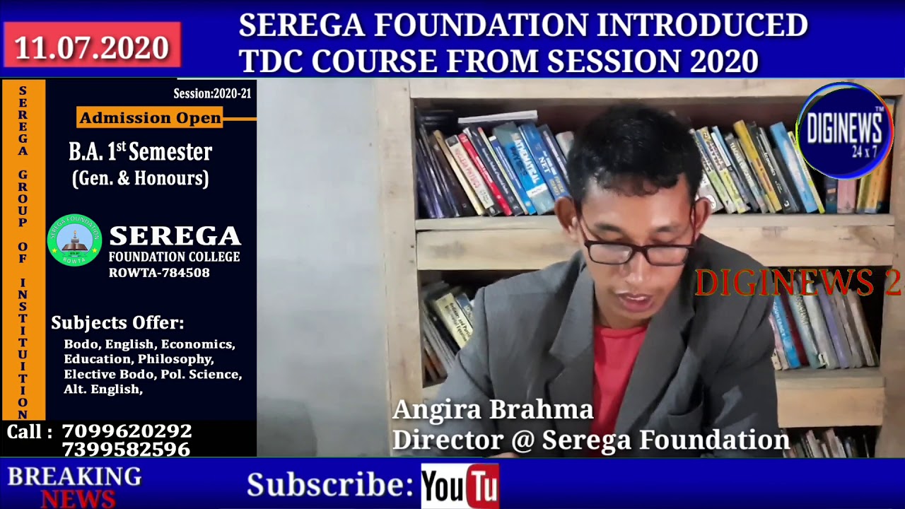 BREAKING NEWS: SEREGA FOUNDATION INTRODUCED TDC COURSE FROM SESSION ...