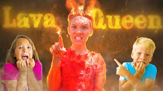 amelia avelina lava queen adventure akim and roma kids fun