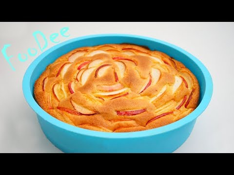 Шарлотка с Яблоками 🍏 САМЫЙ Вкусный и Простой Рецепт 🍏 Яблочный Пирог