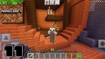 Minecraft PE 1.17 Survival Mode Gameplay Part 11 - Mountain House