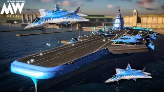 Su-57M New Striker with FS PANG full legendary build gameplay - Modern Warships