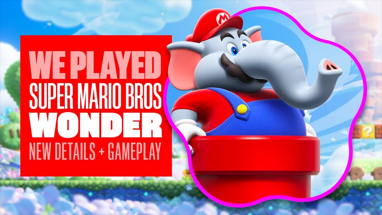 Super Mario Bros. Wonder' preview: designers discuss the elephant