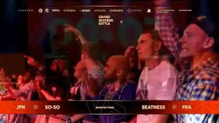 SO-SO vs BEATNESS | Grand Beatbox Battle 2019 | Loopstation 1/4 Final