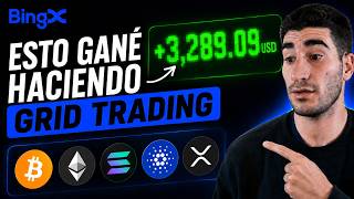 Cómo Hacer Grid Trading en BingX: Esto Gané Usando Bots de Trading