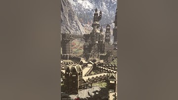 EPIC FANTASY CASTLE BASE! | Sons Of The Forest Gameplay #shorts