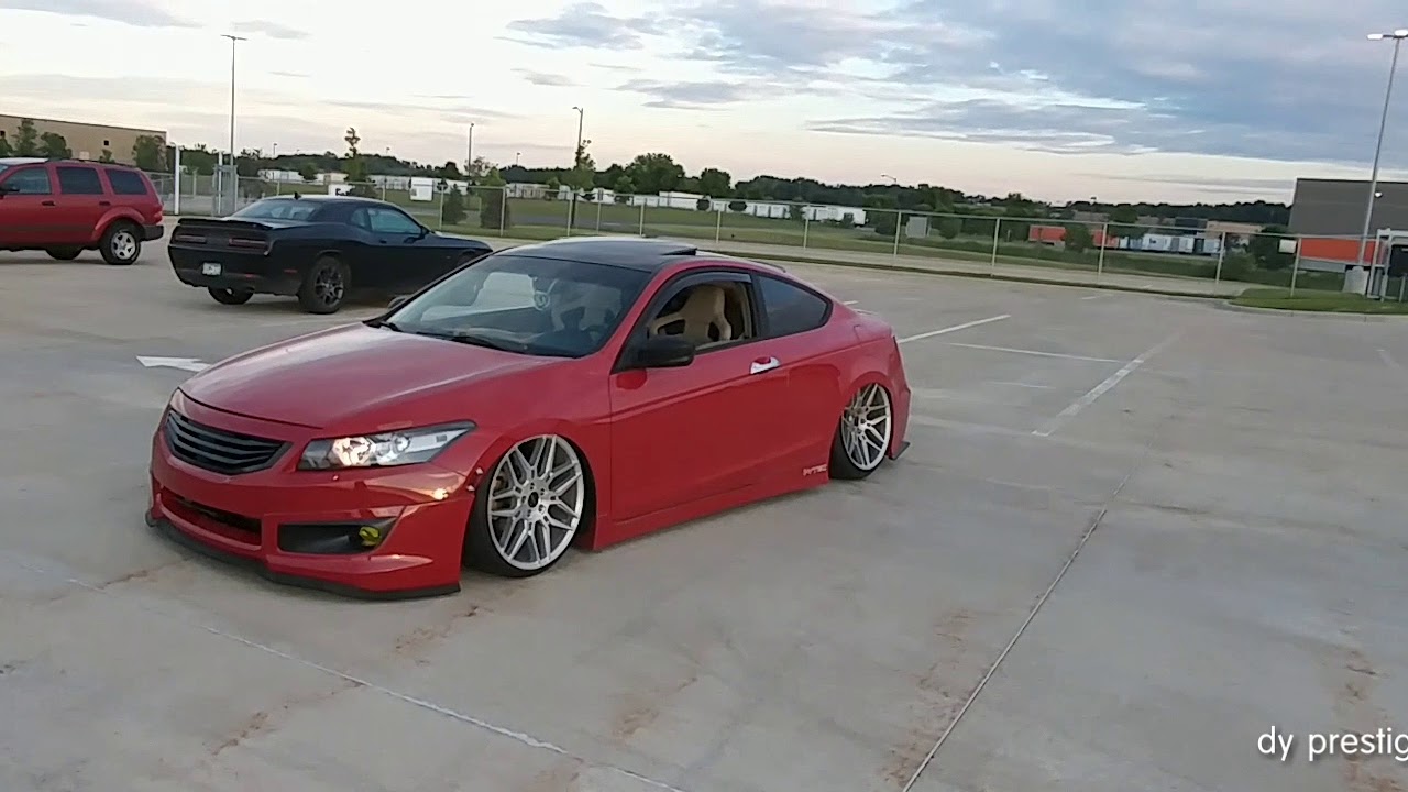 Stanced 8th gen accord coupe - YouTube