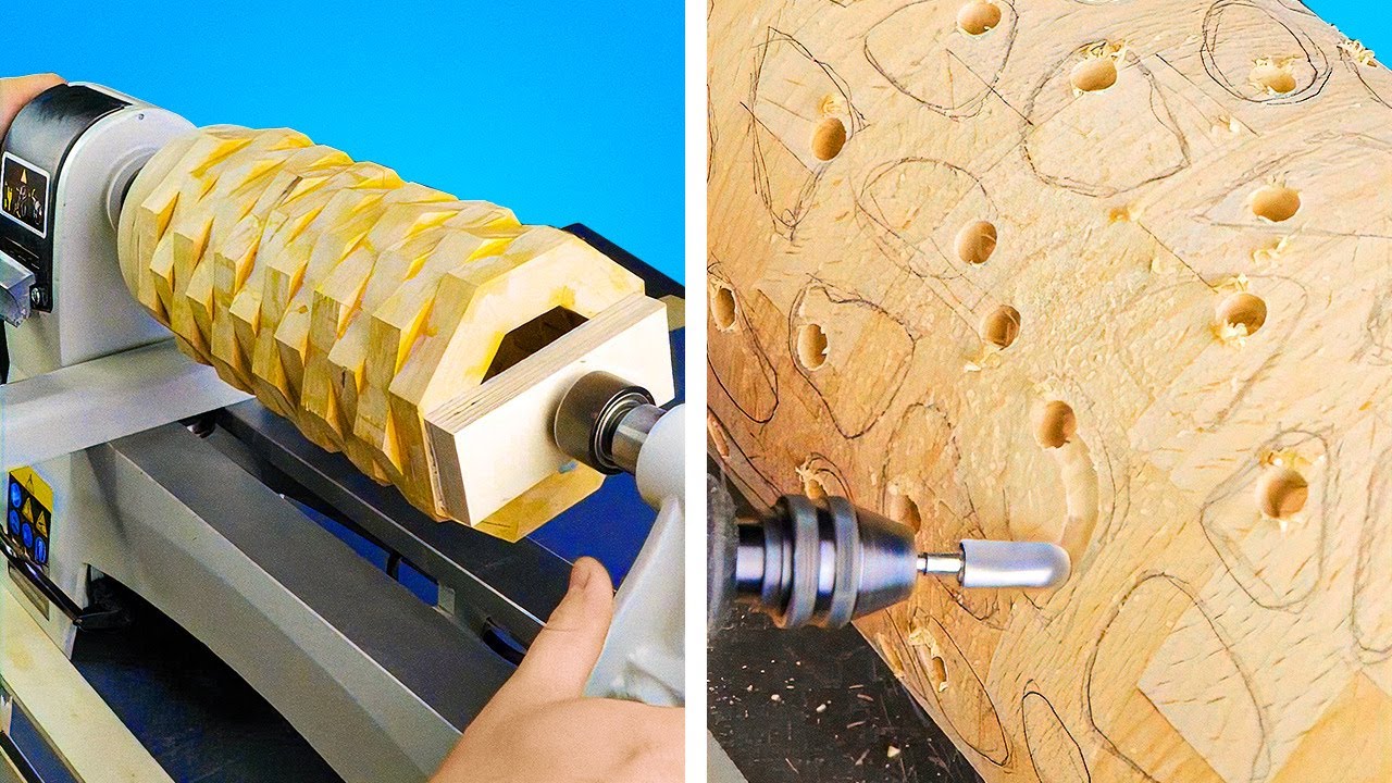 PERFECT WOODWORKING PROJECTS AND HACKS WITH WOOD FOR YOUR REPAIR