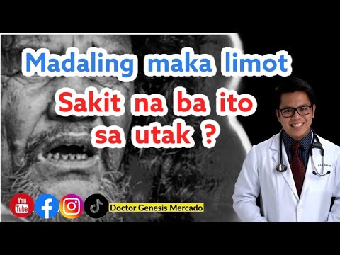 Sintomas ng Alzheimer&rsquo;s Disease at paano ito maiiwasan? (Tagalog) | Genesis Mercado M.D.