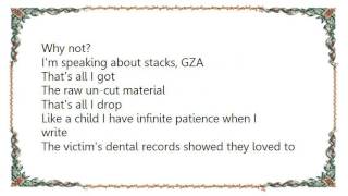GZA - Uncut Material Lyrics