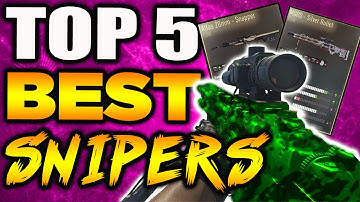 BEST ELITE SNIPER! - TOP 5 Sniper Variants In Advanced Warfare (Best Elite Variants In COD AW)