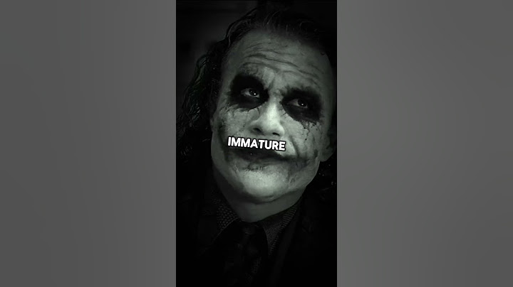 People Will Always Judge You | Joker