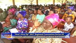 Jehovah's Witnesses commence 2017 Regional Convention