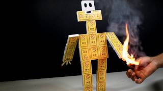 ❥❥ How To Make a Robot With Matchbox | Mr Roy Life Hacks ❥❥