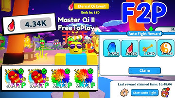 Noob Got All Rewards from Eternal Qi Event & Unlock World 27 "Abandoned Shrine" in WFS Roblox