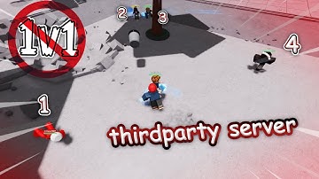 Are These Thirdparties NPCs??? 🥀💀 | (The Strongest Battlegrounds)