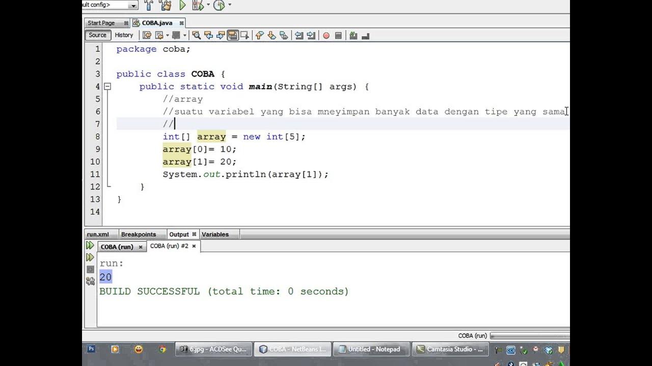 Basic Programming Java - YouTube
