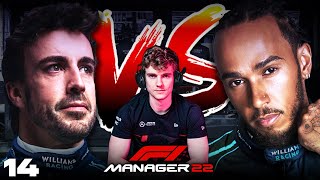 MY BRAIN CAN'T FATHOM WHAT IS HAPPENING - F1 Manager 22 HAM v ALO #14