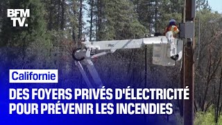 Californie: 800.000 personnes privées d'électricité pour limiter les risques d'incendies