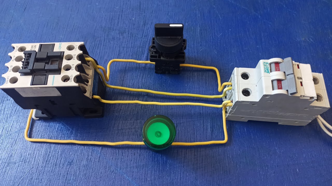 How to Wire a Contactor - YouTube
