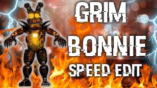 [FNAF | Speed Edit] Making Grim Bonnie