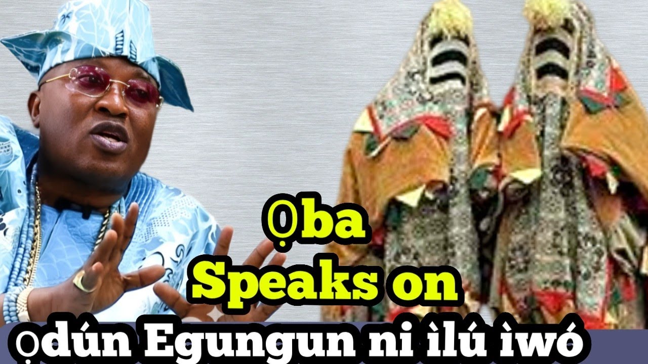 If you want me to support Odun egungun in iwo you must do this oba Abdul Rasheed Akanbi sọrọsókè 
