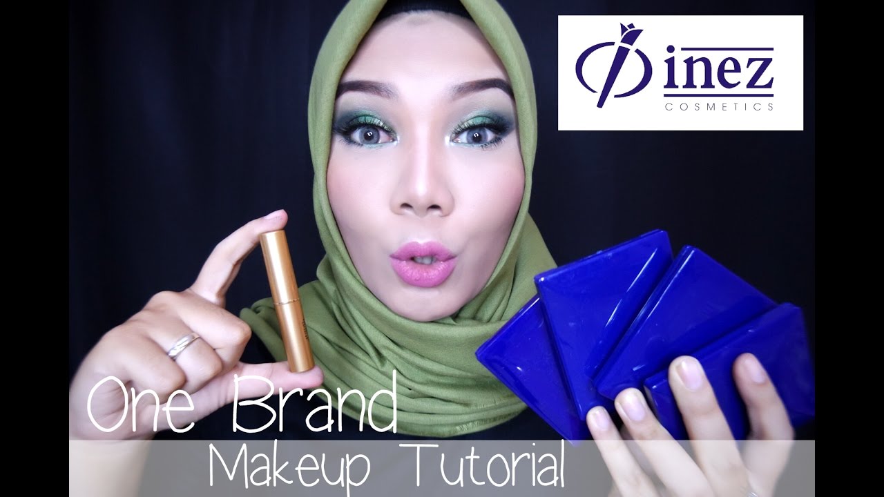 INEZ COSMETICS ONE BRAND MAKEUP TUTORIAL BAHASA YouTube